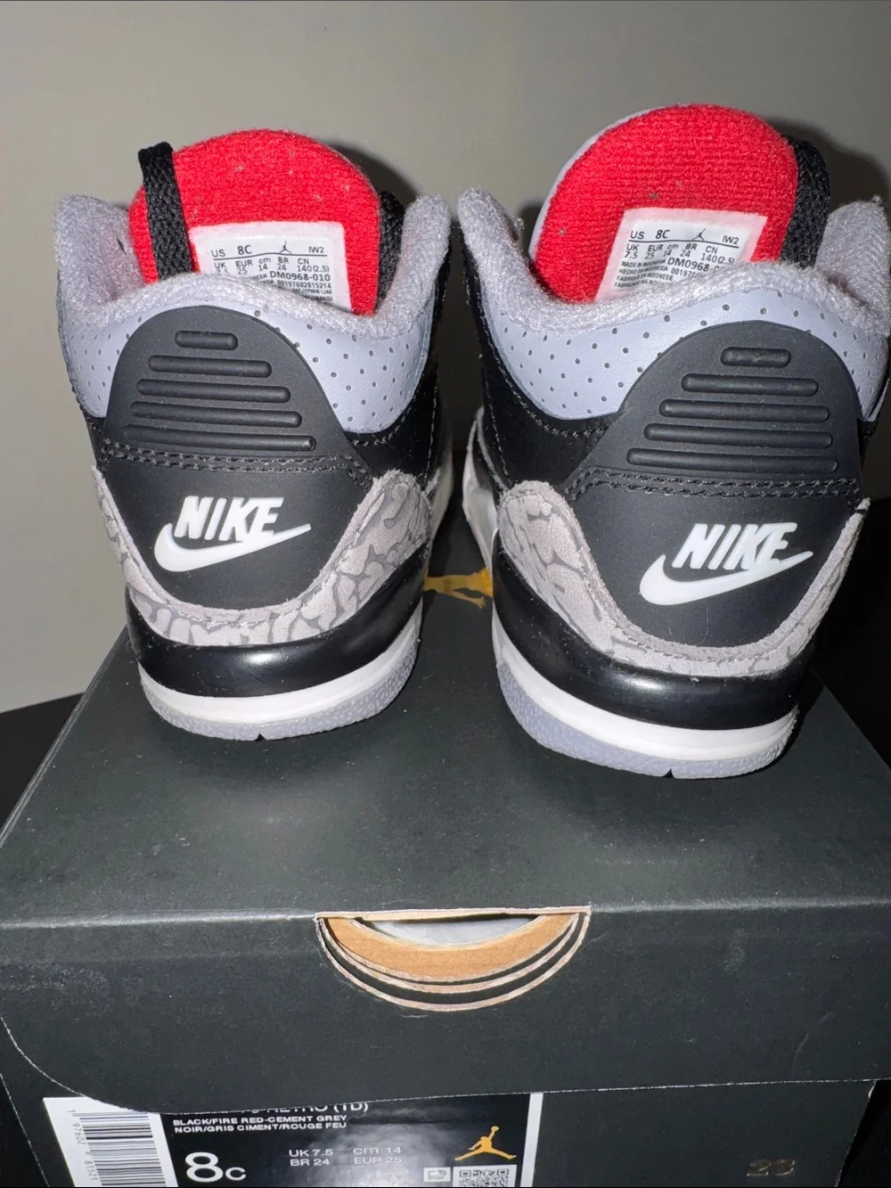 Jordan 3 Retro Toddler Sneakers
